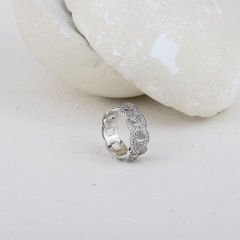 Özel Seri Zirkon Taşlı Zincir Yüzük