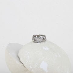 Özel Seri Zirkon Taşlı Zincir Yüzük