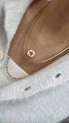 Vip Seri Yassı Zincir Kolye 50cm