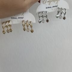 Özel Seri Çoklu Görünüm Yıldızlı Küpe