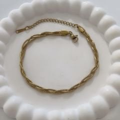 Çelik Örgü Halhal 26cm