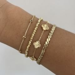 Özel Seri Zirkon Taşlı Küp Detaylı Su Yolu 17cm