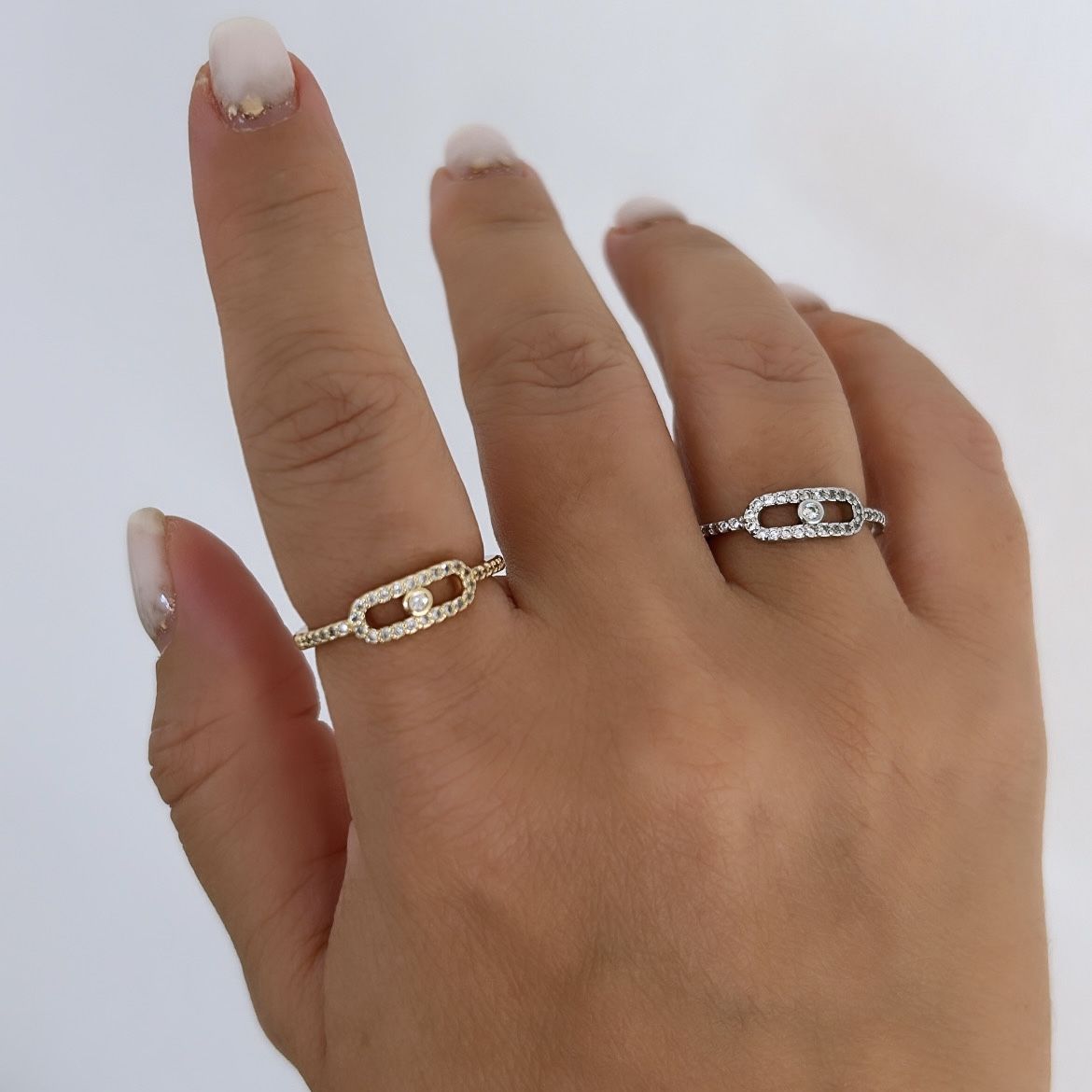 Özel Seri Mess Yüzük (AYARLI)