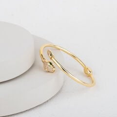 Özel Seri Zirkon Taşlı Snake Kelepçe 17cm