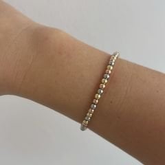 Çelik 3 Renkli Toplu Esnek Bileklik