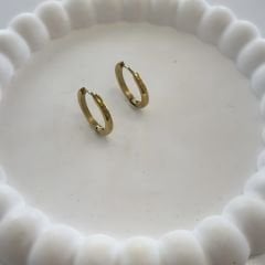 Çelik İnce Halka Küpe 1,5cm