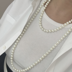 Özel Seri Uzun İnci Kolye 137cm