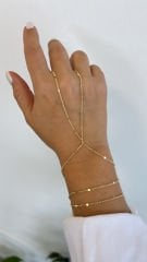 Özel Seri Ezme Zincirli Şahmeran Gold