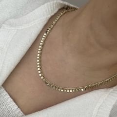 Özel Seri Pul Kolye 50cm