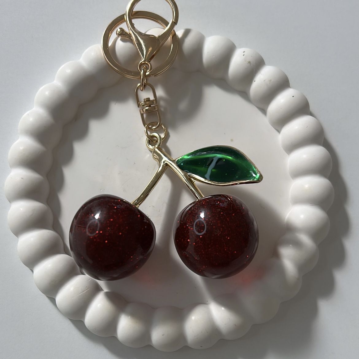 Simli Kiraz Anahtarlık