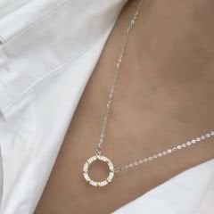 Çelik Xoxo Kolye 45cm