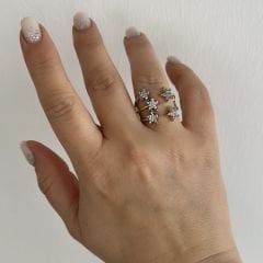 Özel Seri Çoklu Yıldızlı Yüzük (AYARLI)