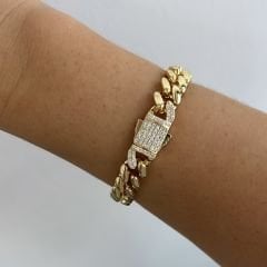 Özel Seri Zirkon Taşlı Gourmet Bileklik 18 cm
