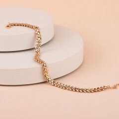 Vip Seri  Burgu Balıksırtı Halhal 25cm