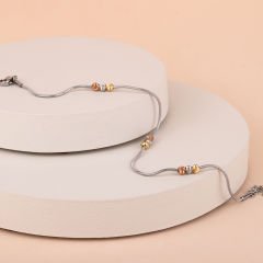Çelik 3 Renkli Dorika Halhal 28cm