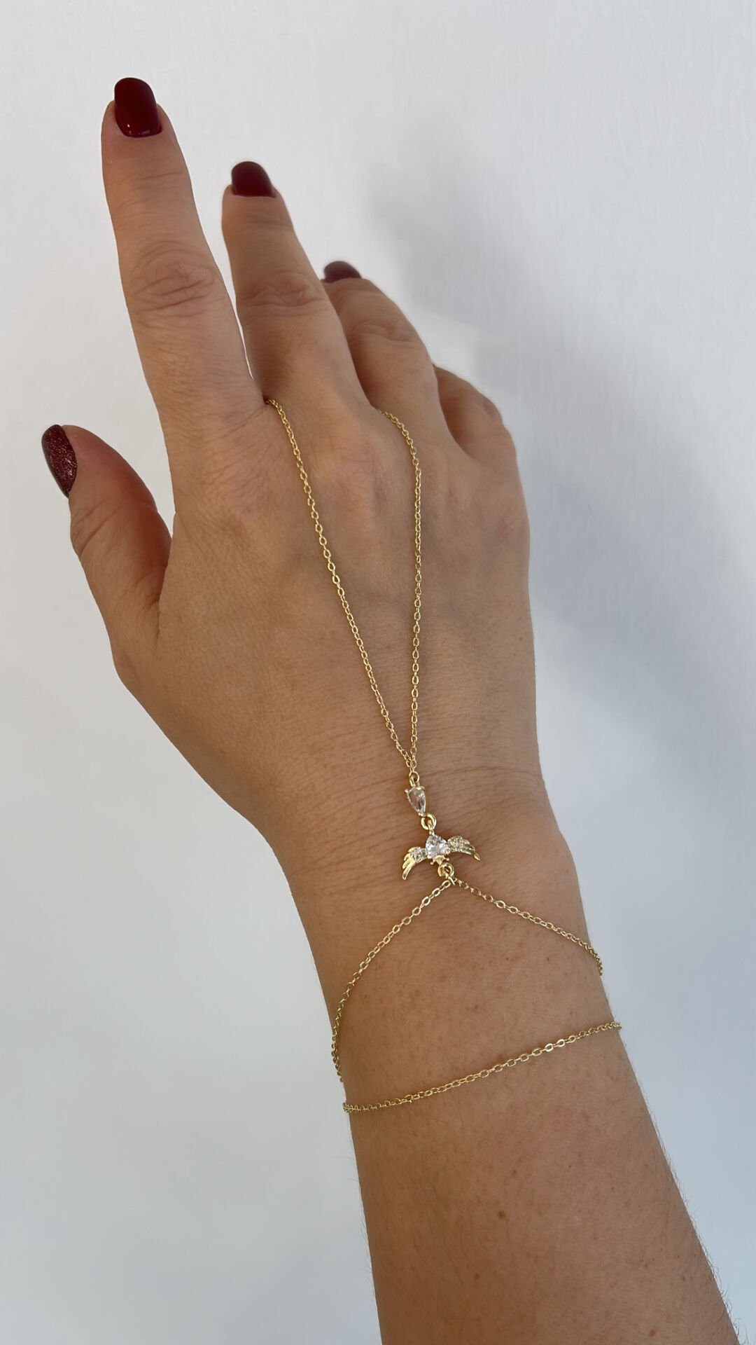 Özel Seri Zirkon Taşlı Melekli Şahmeran